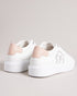 <P>Perforated Magnolia Platform Sneaker</P>